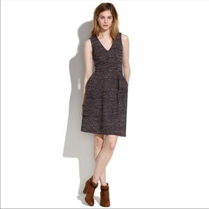 MADEWELL twill knit Terrace skater dress